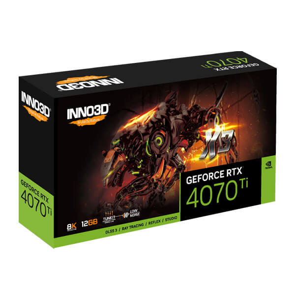 Inno3d RTX 4070 Ti X3 12GB Gaming Graphics Card